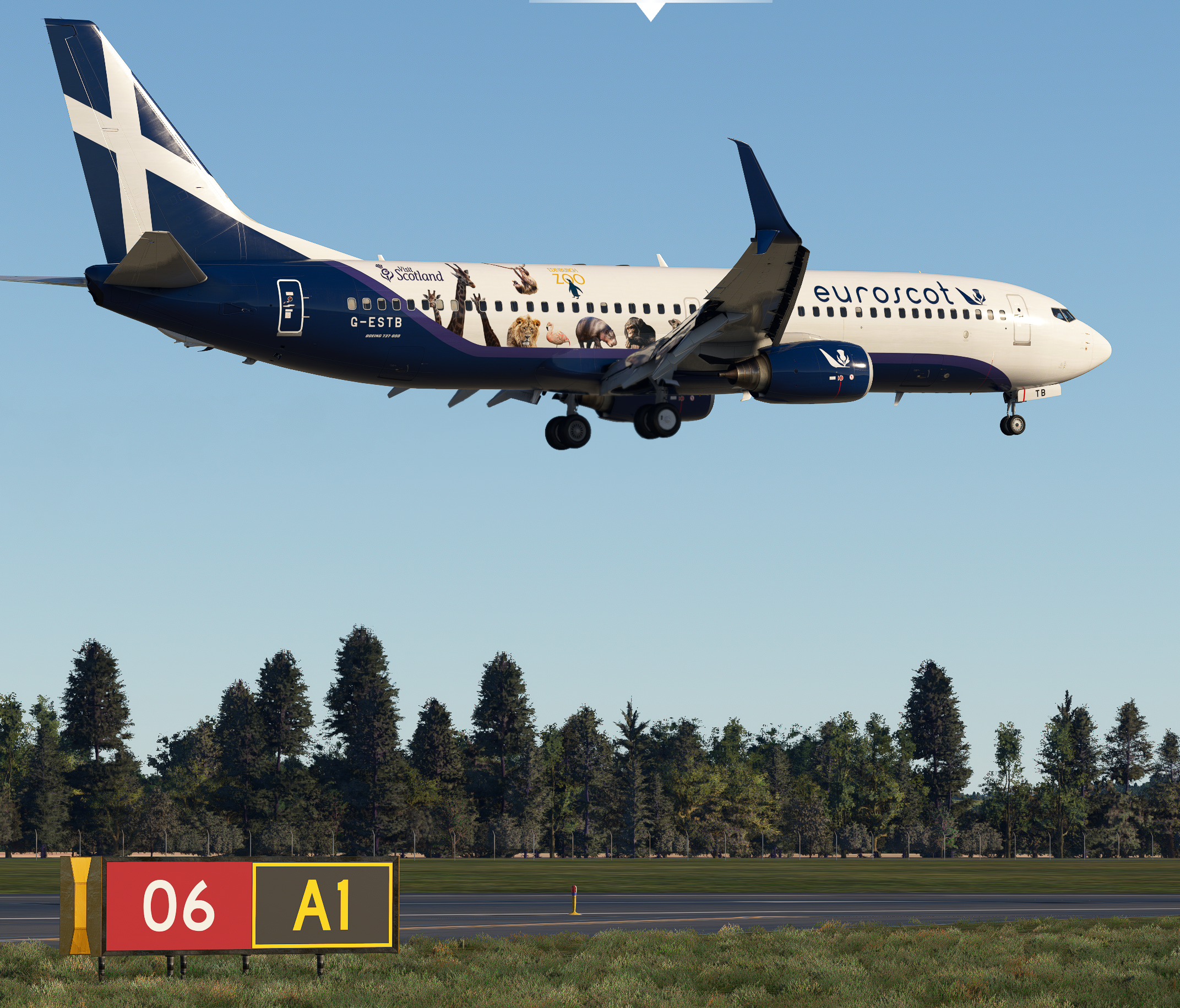 Edinburgh Zoo Livery